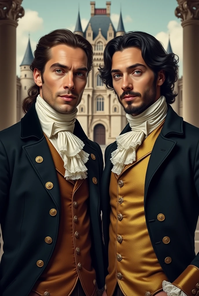 A man dressed in 18th century clothes, handsome, tall, strong - SeaArt AI