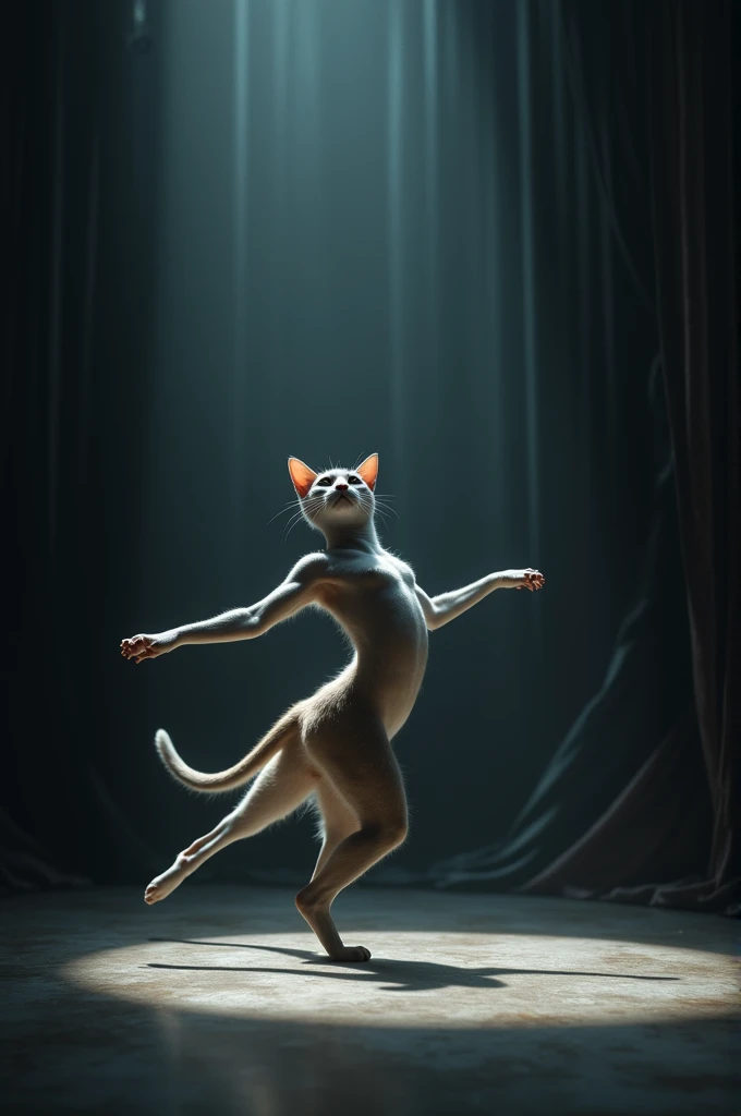 Dancing cat