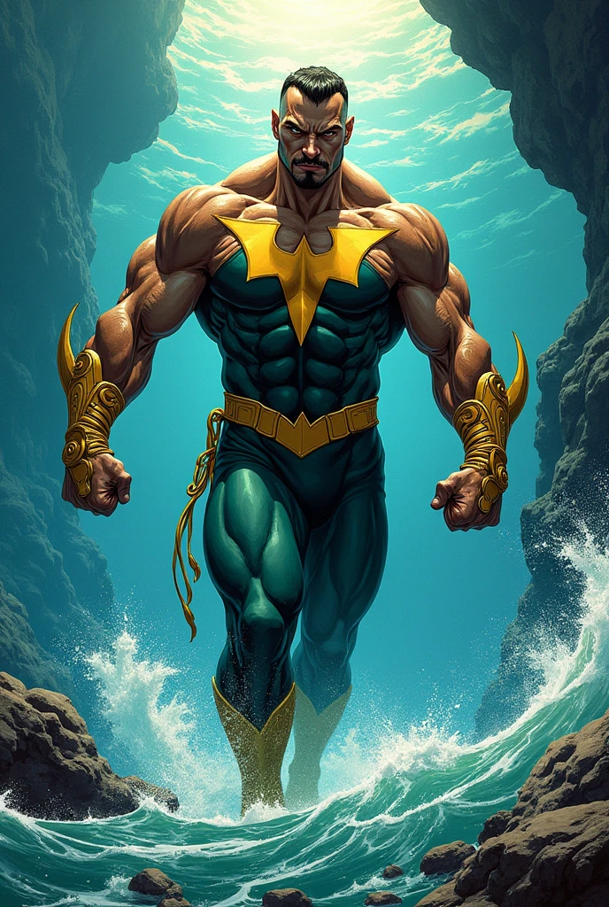 namor from marvel dick showing naked explicit masturbating