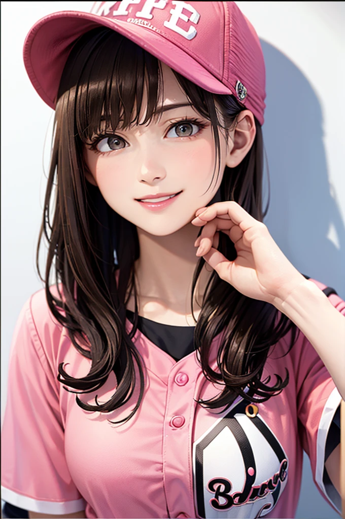 10 year old girl, long straight hair, black hair, wearing a pink beret, pink coat, blue gloves on her hands, photorealistic, real girl , ((1 girl)), ((ultra-realistic)), gloss, 8k, detailed face, background at school