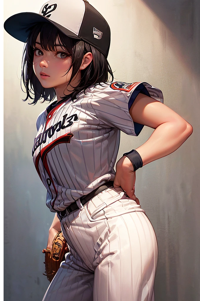 nsfw,uncensored,(high resolution,Best aesthetic),(Solo focus, (1girl),(idolmaster), (((yuki hinekawa))), (20year old, Beautiful Girl), (double teeth),(beautiful dark green eyes beautiful brown hair)))), ((long straight hair)), (Wet hair), (Wet skin), ((Sweat)), ((steam)), (flat-chest,large breasts), (slender), (blackand orange colour baseball cap),(((black and orange colour baseball uniform))), (See-through),((Open your clothes)), ((Pubic black hair:1.5)),(open mouth),((Tongue out)),(Spread legs),(spread pussy),(one eye closed),(((Black Gloves))),(((background locker room))),