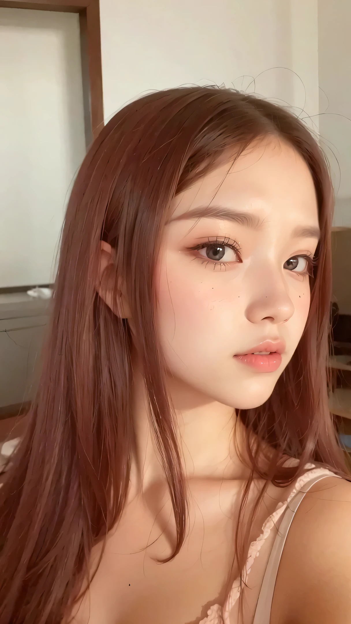 Red hair beautiful and sexy girl