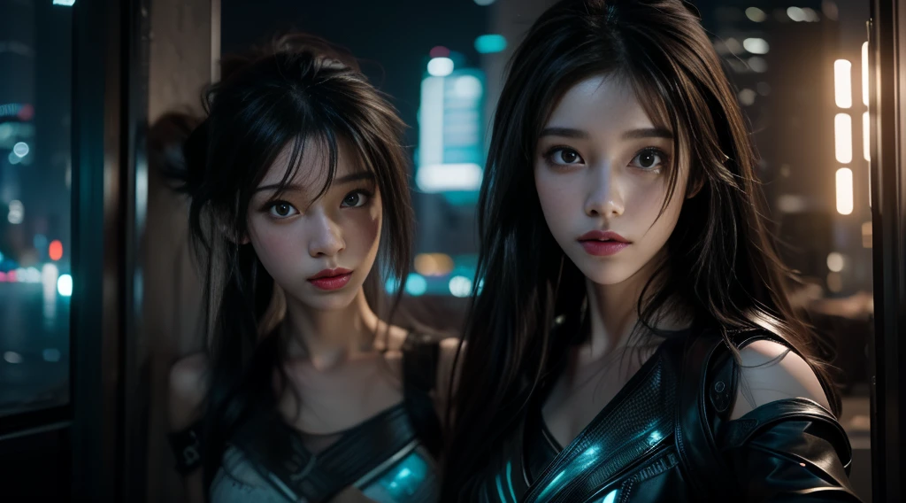A fraternal image of a woman in the science fiction scene, Android Jones and Chris Dyer, Portrait of Sofia Vergara, Square Enix Cinematic Art, Movie promotional images, shot on IMAX, Muspelheim, The protagonist in the foreground, Paul Atreides, IMAX render, Evil Witch, Elora, IMAX