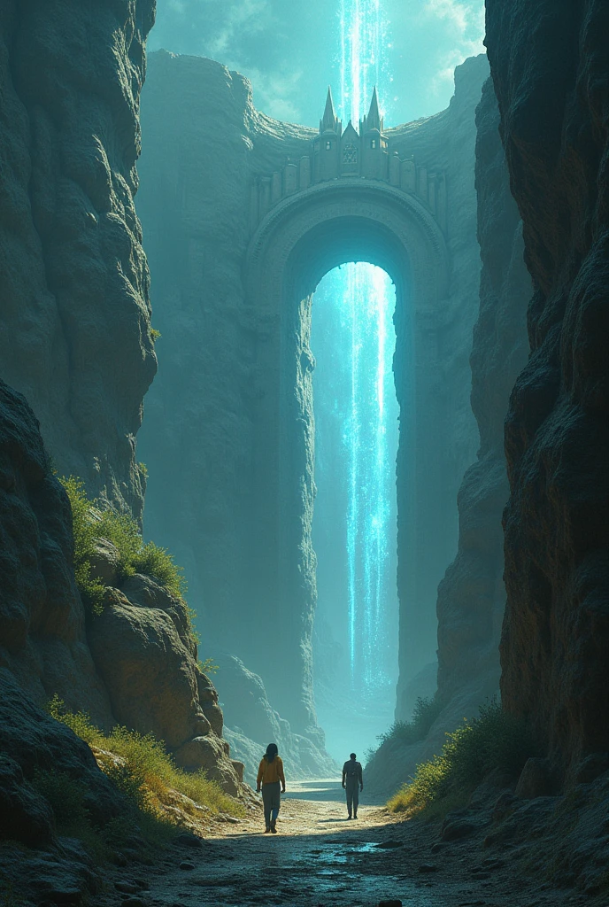 A WORLD, that is equal to our reality in which there are portals, places or objects that allow you to travel to another dimension or universe.