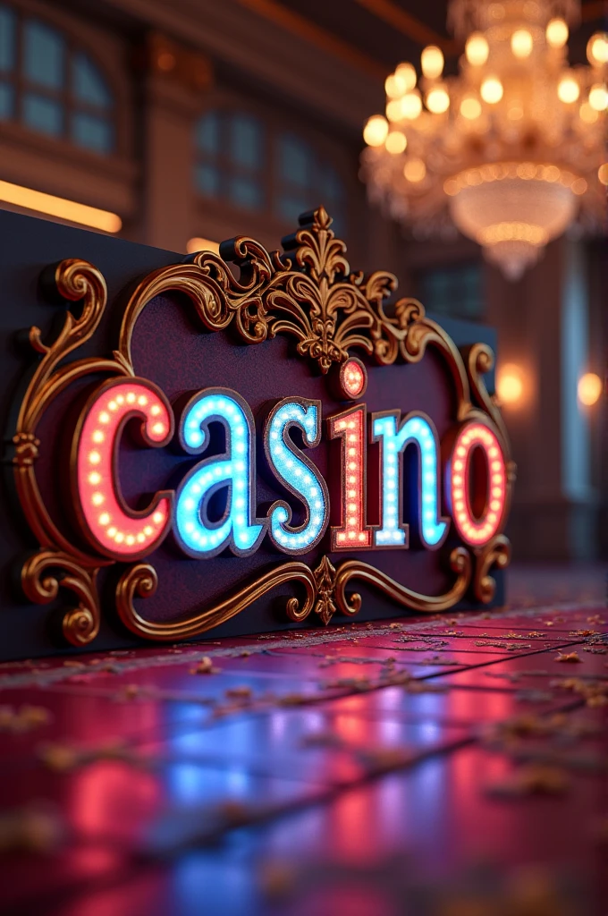 flyer that says casino open