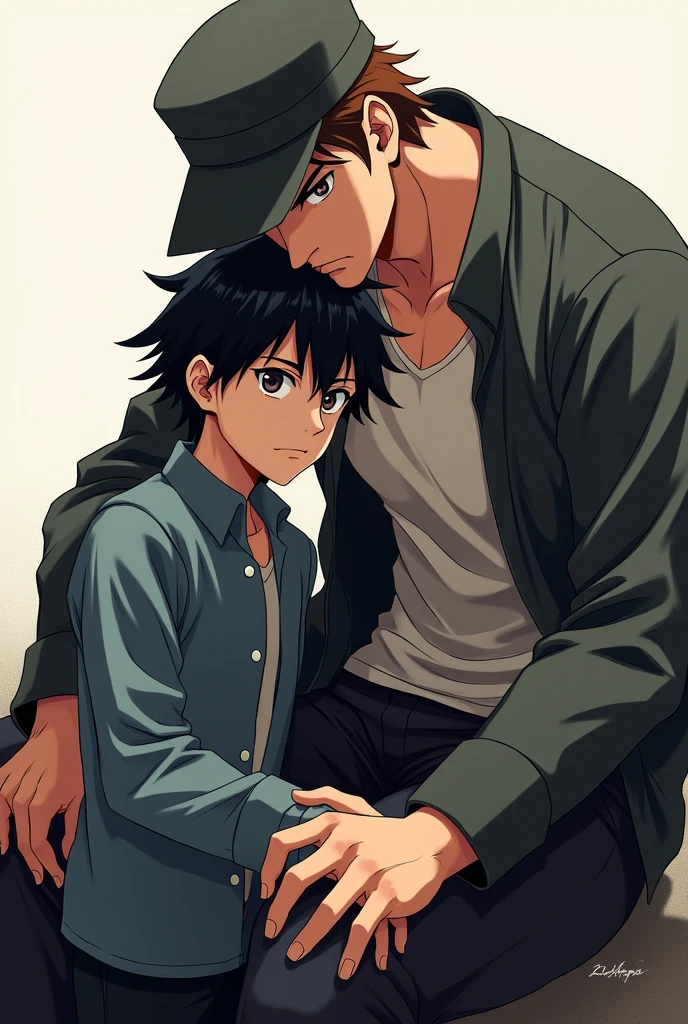 Jotaro kujo with his stand