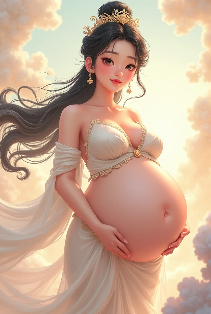 Hyper pregnant women