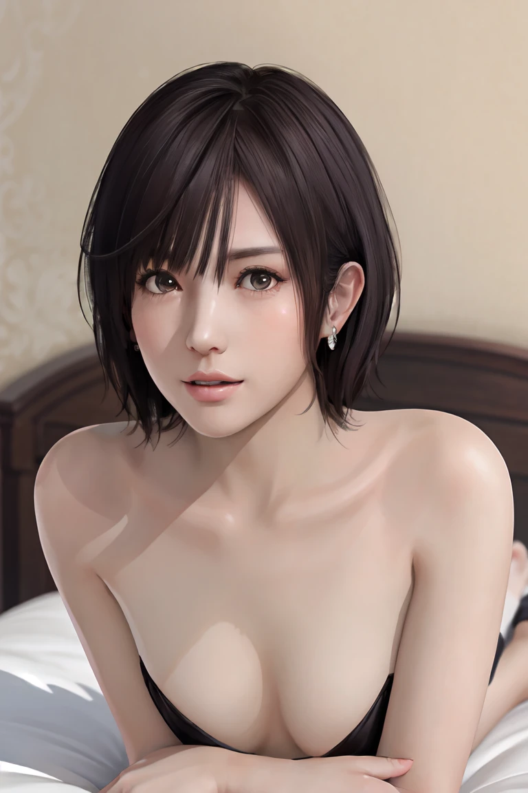 nsfw,nude,1girl,masterpiece, best quality, HD, 4K, Ultra-high resolution, Extreme Detail, Super detailed, beautiful eyes, beautiful hair, Beautiful side, beautiful skin,large breasts,curvy,nagisa,lie on back, legs up high, spread legs, hold knees, vagina, on bed,