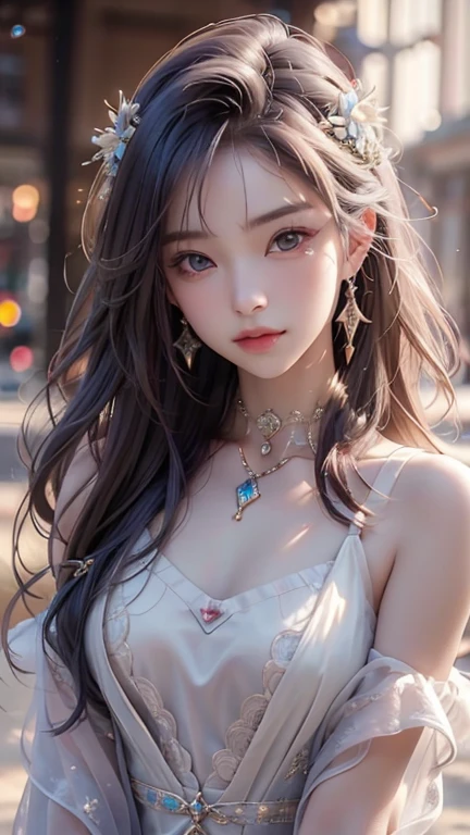 最high quality, masterpiece, 1 girl, Beautiful Face, (Photorealistic photography:1.3), Rim Light, (Skin with attention to detail:1.2), 8k ウルトラHD, Digital SLR, high quality, High resolution, 4K, 8k, Bokeh, Absurd, The optimal ratio is four fingers to one thumb, (Genuine:1.3), Small face, pretty girl, , Middle chest,

