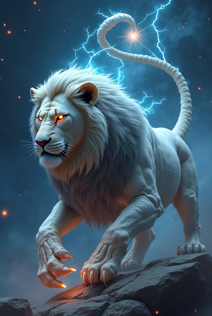 Lion ghost demon