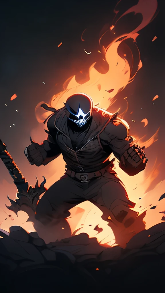 The scene depicts a dark and mysterious environment where the iconic character Super Mario is transformed into his villainous version. He is depicted as a sinister being, with a malevolent expression and flaming eyes that glow in a menacing tone. His traditional red cap is now black, with worn and torn details.
Mario's body gains a more intimidating appearance, with sharp muscles and an imposing posture. Her outfit, once vibrant and cheerful, is now a combination of black and purple, with gold accents that lend an air of somber luxury.
Mario holds a corrupted version of his iconic mushroom, which now has inverted colors and a sinister aura. Instead of granting beneficial powers, this mushroom emanates a negative and distorted energy.
In the background of the scene, the scenery is plunged into shadows and darkness. The once lush landscape of the Mushroom Kingdom is now corrupted, with twisted and tangled trees, emanating a nefarious aura. Dark clouds hang over the horizon, bringing an imminent storm.