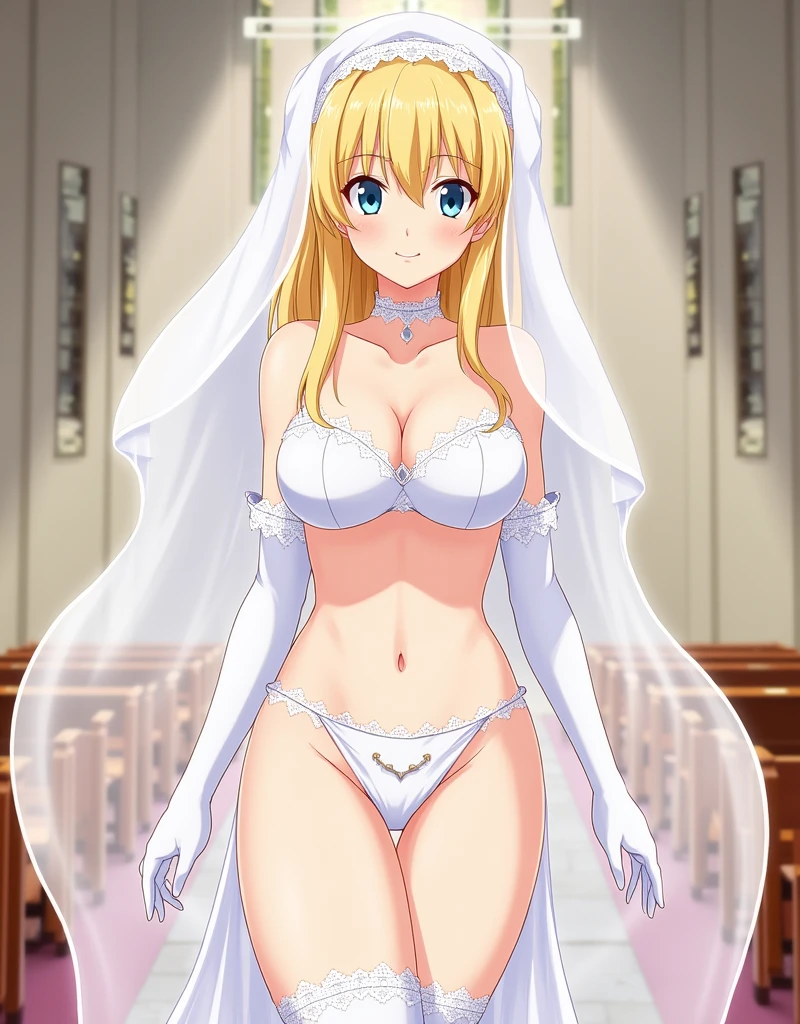 (nsfw),(theme:the raped bride),netorare,(masterpiece:1.5),perfect anatomy,super detailed skin,beautiful detailed eyes,(flat painting),(best quality),high detailed,8k,official art,(1girl is bride),high school student,(solo),wavy blonde hair,(slender body),(large sagging breasts:1.3),(beautifully shaped breasts),(nipples),beautifully skinny legs,(pussy1.2),mons pubis,(clitoris:1.2),(breasts focus),in church,indoor,wearing wedding dress,off shoulder,(no_panties:1.2),marriage ring,(bridal shoes),(wedding garter belt),wedding groves,(wedding long veil),long skirt,(skirt_lift by myself:1.3),(breasts and nipple out),(gets creampie:1.3),(cum in pussy:1.3),(cum on clothes:1.2),(cum on hair:1.3),(faical:1.3),(gets impregnate:1.2),looking at viewer,(pov_male),(public indecency),front viewer,(standing),(be frightened),be clying,(ceiling),from_below,(ask for forgiveness),(Begging for life),scapegoat