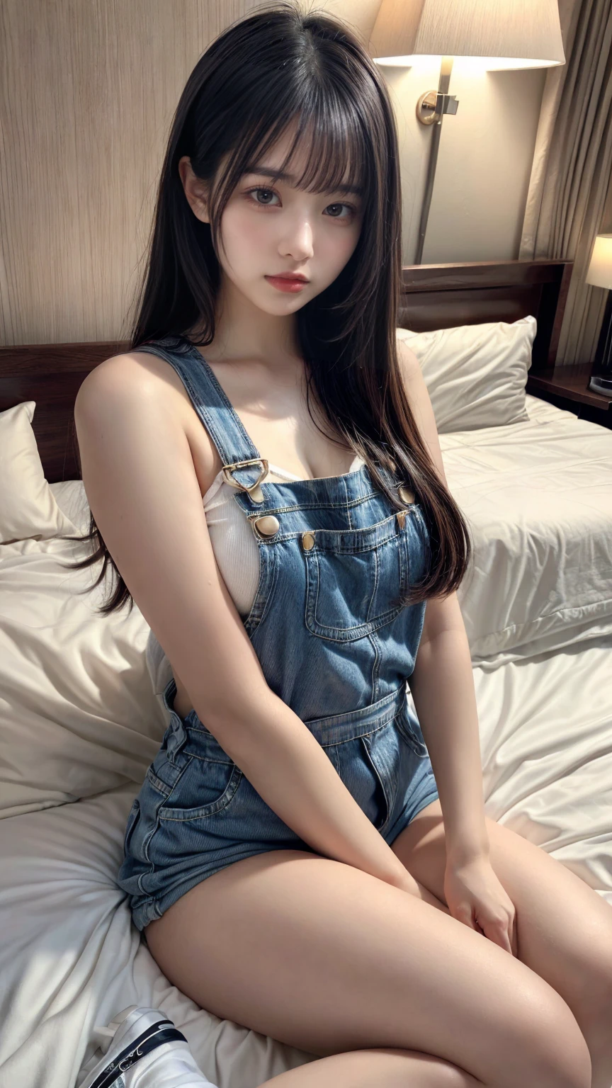 ((highest quality)), ((masterpiece)), (detailed), Perfect Face, ((highest quality)), ((masterpiece)), (Familiar),Perfect Face,Beautiful Face,(8k, highest quality, 最高masterpiece, Realistic, Super detailed, Ultra-high resolution, to be born:1.3)、Surreal、Improving cinema lighting、Backlight、highest quality、realistic textured skin、Healthy Skin、Exact finger count、Exact number of legs、Exact number of arms、10th Generation、Big Breasts、nude、(penis:1.2), thigh, Take away sex, Touching my breasts from behind, From below, (Slim and beautiful waist)、(Spread your legs wide、Genuine Spread Pussy、Genuine)、(close your eyes:2)、(sexual excitement、Ecstatic expression)、((saliva、Pussy juice、semen))、On the bed
