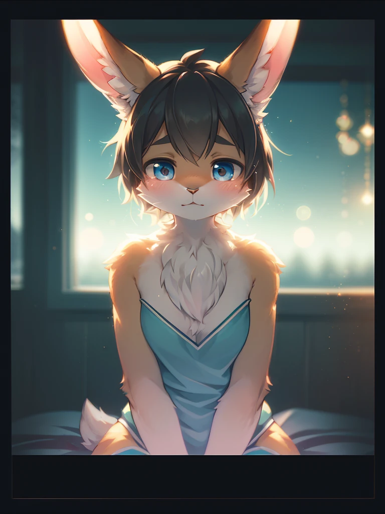 (Mika Ninagawa style:1.3) , (blurry, bokeh:1.6) , Rule of thirds , The decisive moment , Shallow depth of field , rule of thirds , (Polaroid , lomography vivid color negative film , Cross Process , soft focus , high key:1.5) , (Out of focus) , realistic hairy fur , round eyes , looking away , 1970s artistic pornography , mature lady , inside hotel room , bare body line , Sexy hand movements , A pose that accentuates the curvy body line , hide private parts , A pose that hides the private parts , Film Sprocket