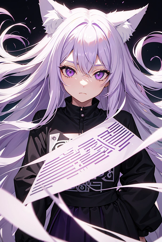 Masterpiece Best Night Full Moon 1 Female Mature Female Elder Sister Yu Sister Cold Face Expressionless Silver White Long Hair Woman Light Pink Lips Calm Intellectual Three Bands Gray Eyes Assassin Short Knife, Flowers, Hand Details, Finger Details,
