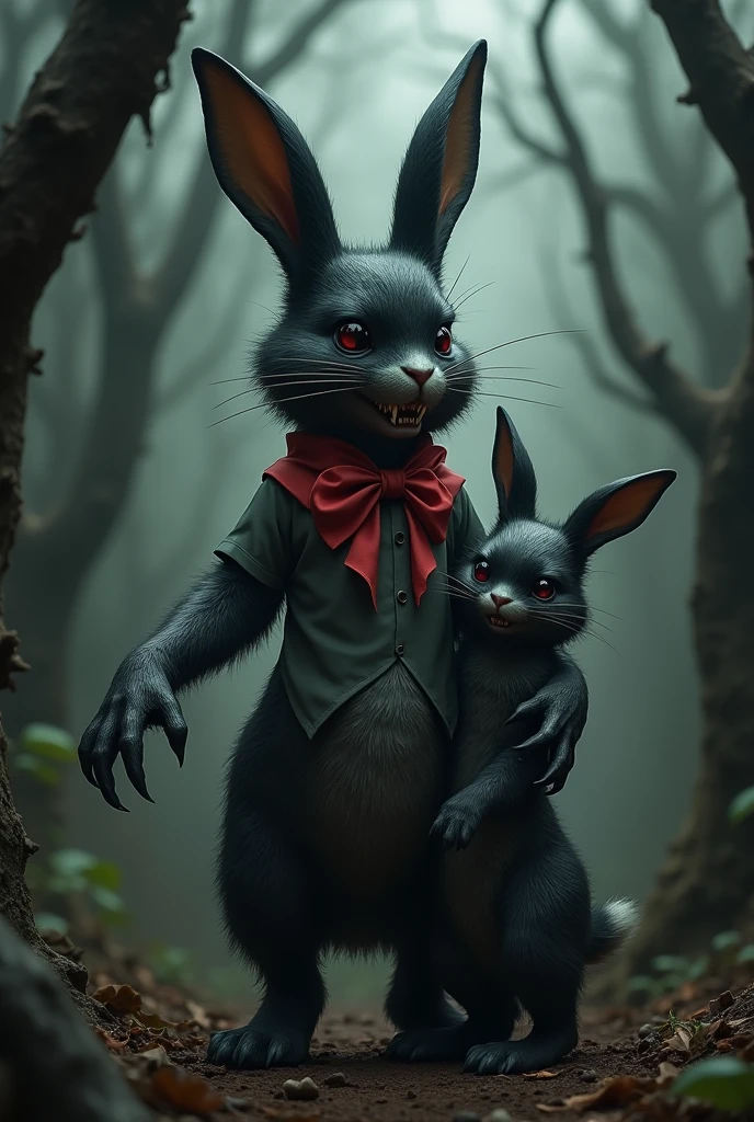 By chelodoy,2 girls, Judy hopps, naked , stockings, sitting on the skeleton dicks, red eyes, glowing eyes, smirk, holding skull, on the graveyard, dark house, night, (detailed face, detailed eyes) one girls is sitting and showing her big ass