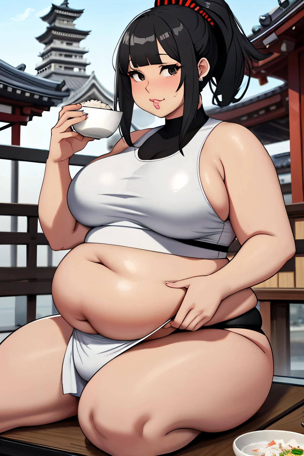 1womanl， （tmasterpiece： 1.3），Beautiful mature Japanese woman with  short twisted braids， detailed finger， beautiful hand， hyper realisitc， 1womanl， （Sagging breastewitching body： 1.2） brunette color hair： 1.1， Super detailed face， Detailed lips， Detailed eyes， 二重まぶた，Huge sweaty breasts，Has a deep V oversized bust，Belly leaking, you can see rich black pubic hair，Leakage of the， visible curveull body1:1, naked body, exposed breast, sucking lolipop, lewd face, fucking bitch, huge chest, hot ass chick, full naked ass, naked breast, deep lewd face, Pornstar, naked body, exposed breast, exposed ass, focus on body, big breast, big ass, black hair, red lips, lewd face, very lewd face, anime style, showing ass anel, spread leg