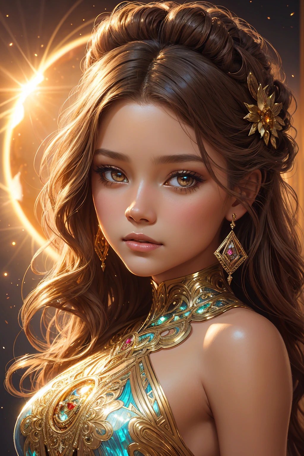 <lora:OnOffConceptV2-000007:.7> split onoffconcept petite princess blushing, magic, epic realistic, hyperdetailed,cinematic, dramatic light, (intricate details:1.1), (complex background), ((backlighting))