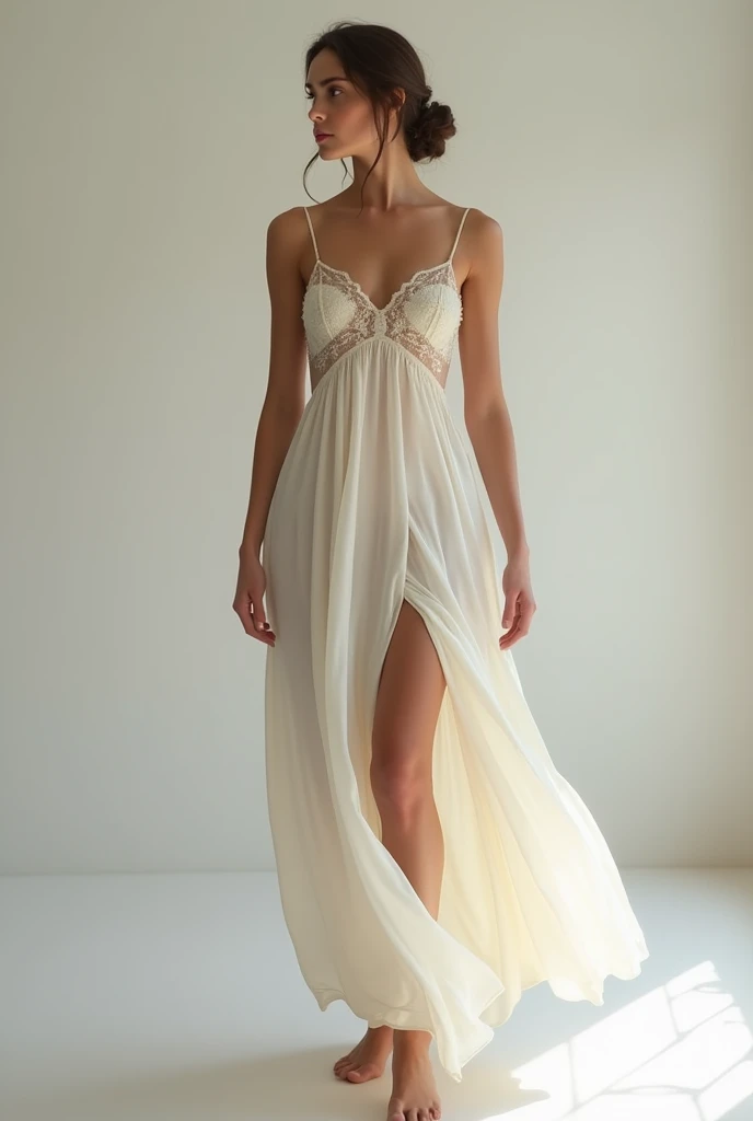 12yo transparent gown no panties