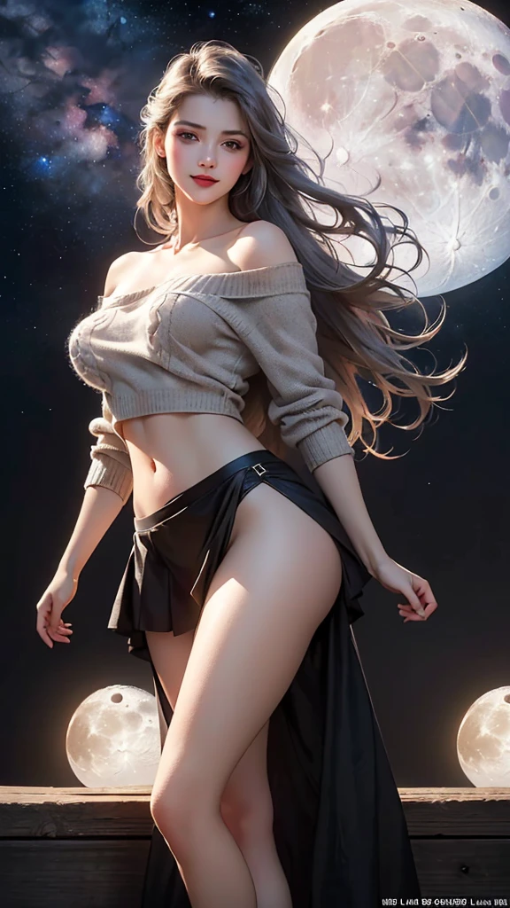 1girl, waist up, art by Ian Davenport,art by Cecily Brown, concept art, Portait of a Moody american girl, grabbing vagina, touching her breast full naked her vagina no panties, Makeup, Cosy, loop lighting, 80mm, official art, unity 8k wallpaper, ultra detailed, aesthetic, masterpiece, best quality, photorealistic