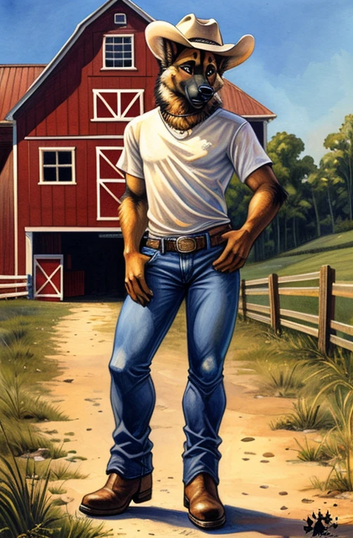 Cowboy bear