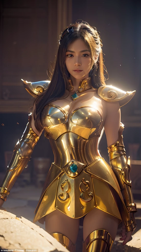 (((1woman)))  a hyper realistic ultra detailed photograph of a pretty photorealistic Camus at agreek ruins background, tattered Libra gold half shiny metal armor, long White hair,  brown eyes, dynamic pose, detailed symmetric beautiful hazel eyes, full body, detailed gorgeous face, 30-megapixel, 4k, Canon EOS 5D Mark IV DSLR, 85mm lens, sharp focus, intricately detailed, long exposure time, f/8, ISO 100, shutter speed 1/125, diffuse back lighting, award winning photograph, facing camera, looking into camera, monovisions, perfect contrast, High sharpness, facial symmetry, depth of field, ultra-detailed photography, raytraced, global illumination, TanvirTamim, smooth, ultra high definition, 8k, unreal engine 5, ultra sharp focus, award-winning photograph, trending on artstation, realistick 8k