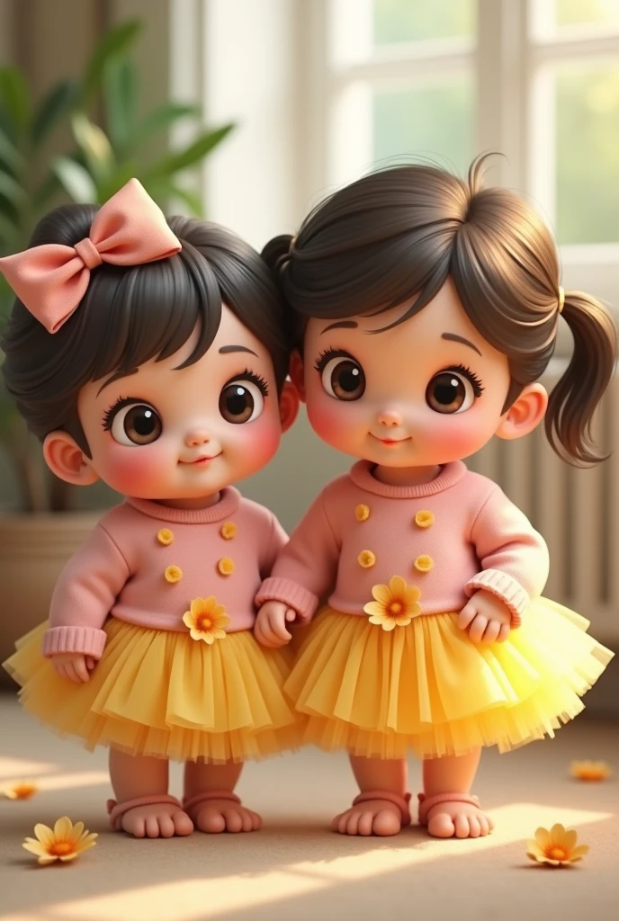 The little girl opened her mouth