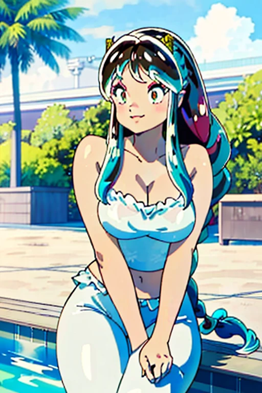 highest quality, masterpiece, 1 girl, shine background, looking at the viewer, portrait, light smile, shine, pastel colour, cleavage, how, wide open mouth, puff sleeve princess dress, long skirt, how shot, how on mouth, how on face, how on breast, facial,