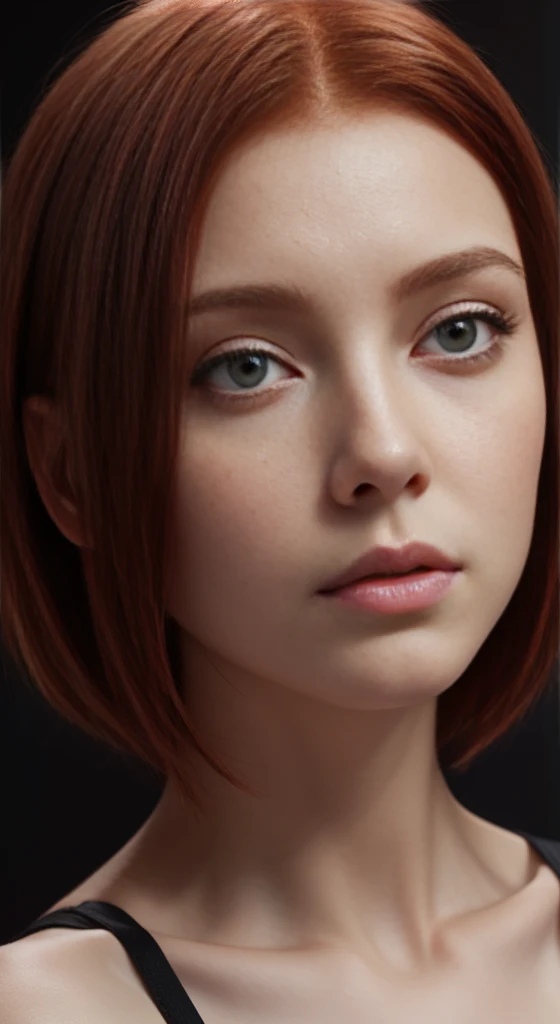 Redhead, Short Hair, Caucasian girl, Surrealism, 超High resolution, retina, masterpiece, Accurate, Textured skin, Attention to detail, High resolution, 16K