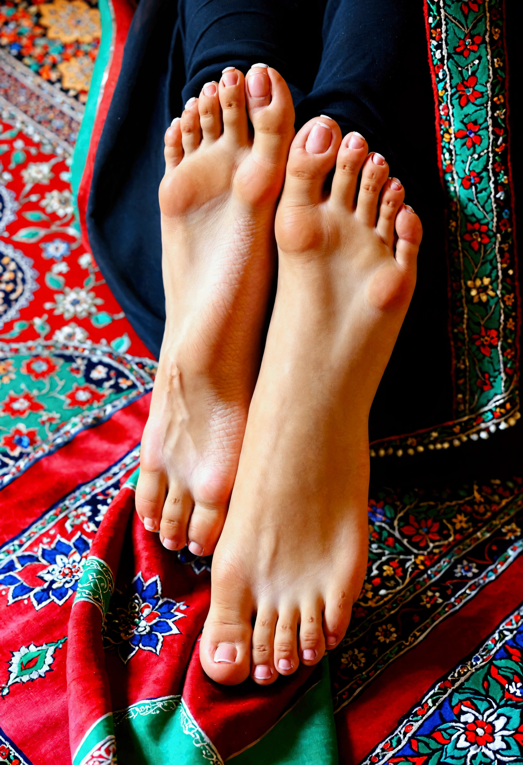 Feet , girl showing feet
