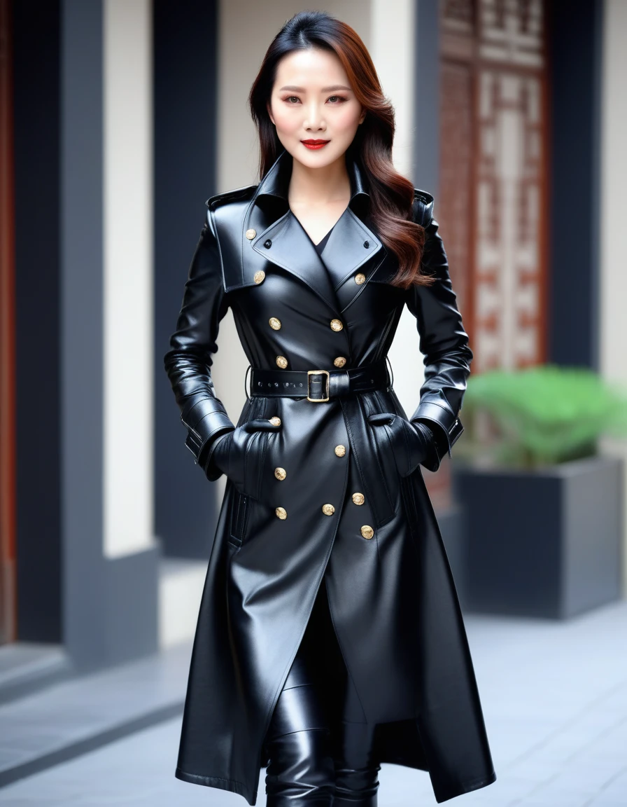 (( 16K high definition, Raw photo,high quality 4 Chinese model actress, 4 Chinese model actress, wearing 16K high definition, high quality black leather knee up black leather two masterpiece epaulettes, long double trench coat with epaulettes, both arms 16K high definition, high quality two long opera black leather gloves with black leather elbows, black leather gloves both hands, under that 16K masterpiece black leather, black leather sheepskin long pants 16K, high definition, high quality, clean face 16K, tall, 4, with two Chinese model actresses 16K, high definition, high quality, tall, 4 Show them pictures wearing knee-high boots ))
