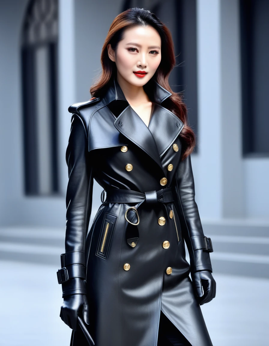 (( 16K high definition, Raw photo,high quality 4 Chinese model actress, 4 Chinese model actress, wearing 16K high definition, high quality black leather knee up black leather two masterpiece epaulettes, long double trench coat with epaulettes, both arms 16K high definition, high quality two long opera black leather gloves with black leather elbows, black leather gloves both hands, under that 16K masterpiece black leather, black leather sheepskin long pants 16K, high definition, high quality, clean face 16K, tall, 4, with two Chinese model actresses 16K, high definition, high quality, tall, 4 Show them pictures wearing knee-high boots ))
