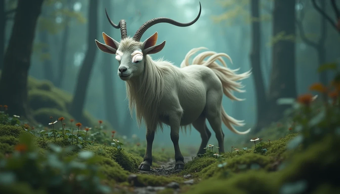 Goat+wolf cross breeding