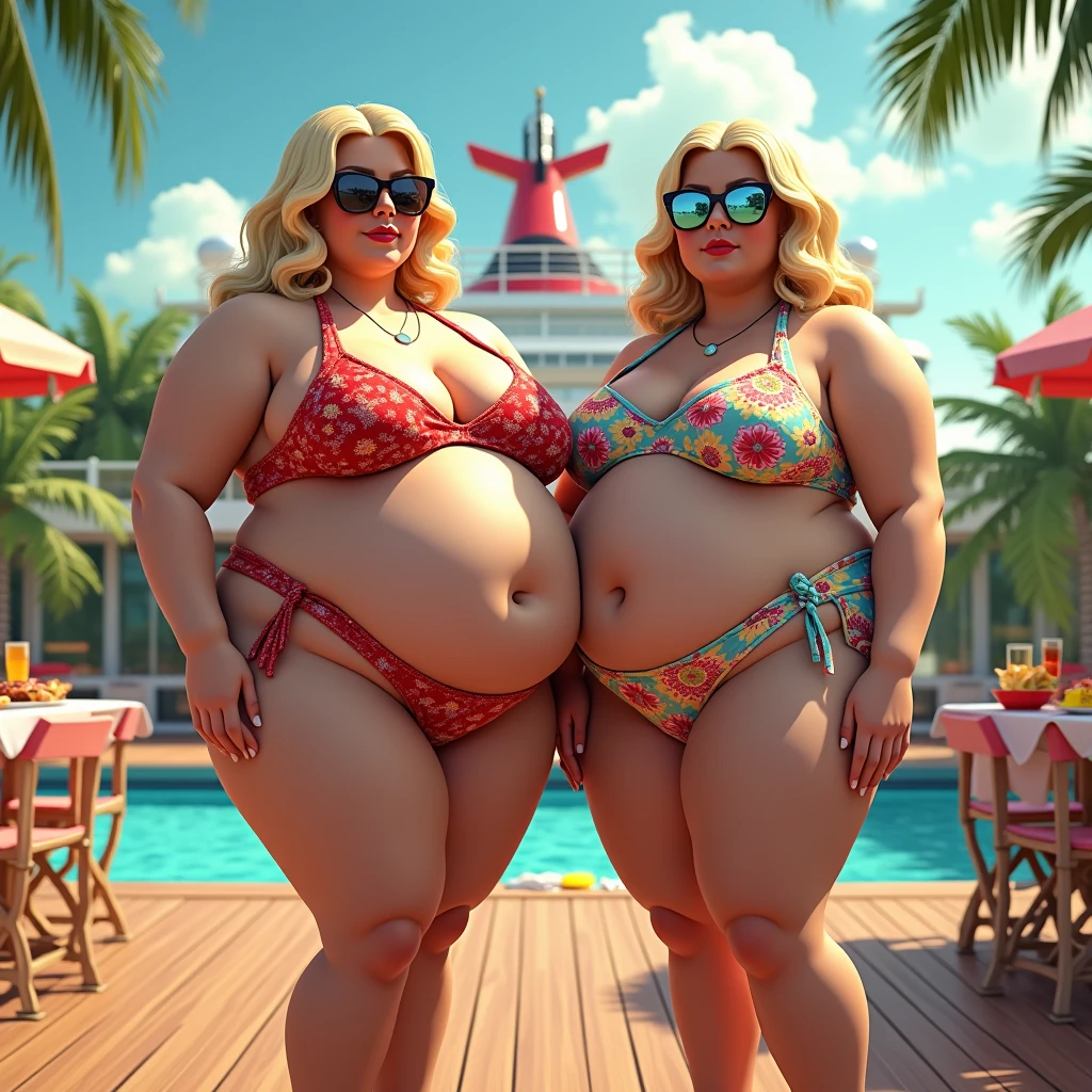 (Masterpiece, Best Quality),((character design sheet)). dark skin, (baby face), island beach background, (See-through off-shoulder, transparent crop top, waist-high skirt, tight mini skirt:1.3), (skinny thigh:1.9, narrow waist, skinny body, long legs, skinny legs:1.9), blonde hair, (huge , lift butt up, straight legs), expose belly button, (wide thigh gap:1.6, wide gap between thighs:1.6), forward full Body, nipple projection, pink bulge, camel-toe bulge, (face teenage Barbara Palvin)