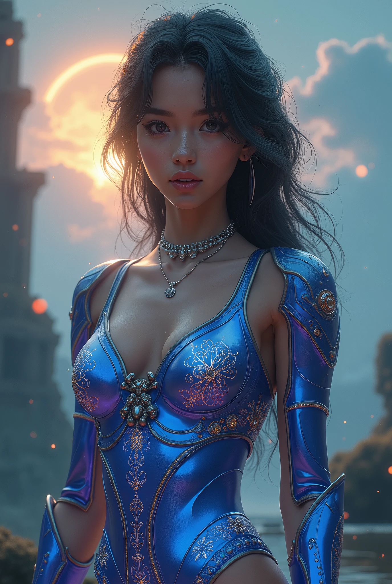 (practical, Photorealistic:1.37), (masterpiece, Highest quality:1.2), (Ultra-high resolution:1.2), (Original photo:1.2), (Clear focus:1.3), (Face Focus:1.2), (Highly detailed CG Unity 8k wallpaper:1.2), (Beautiful Skin: 1.2), (Pale skin:1.3), (Super sharp focus: 1.5), (Super sharp focus:1.5), (Beautiful and clean face:1.3), (Very Detailed Background, Detailed Background:1.3), bokeh, Depth of written boundary, rest, Image of a Very Cute and Beautiful Japanese Woman, (bride), business suit, (22 years old:1.1), Smiling girl portrait, Full body image, from the front, Symmetrical Configuration, (Studio Lighting:1.3), (Cinema Lighting:1.3), (Rear window lighting is backlit:1.3), (surface light:1.3), Light Enveloping Her Entire Body, Looking straight at you, Persistence, Sexy model posing, rest, (Chestnut Half-Hair:1.2), Dark brown eyes, Beautiful Eyes, Princess Eyes, Mahogany Hair, A single hair, bangs, slim, Abdominal muscles, (Huge breasts;1.35), (Willow West:1.15), (Details of a beautiful girl:1.4), (Pure White Elegant and Gorgeous Lace Silk Wedding Dress:1.3), (baliOcean view背景:1.2), (smile, happiness:1.3), ((Perfect female body)), (Upper body image:1.3), Encircling the head, Perfect Dramatic, Volumetric lighting, Professional majestic oil painting, Glowing Skin, CT Anatomy, Perfect Proportions, 8.Five Really Small, Face Focus, Ultra practical Photo, Extremely clear images, Ultra-high definition images, bali, Ocean view, Beach, external, ((walking Beach:1.2)),