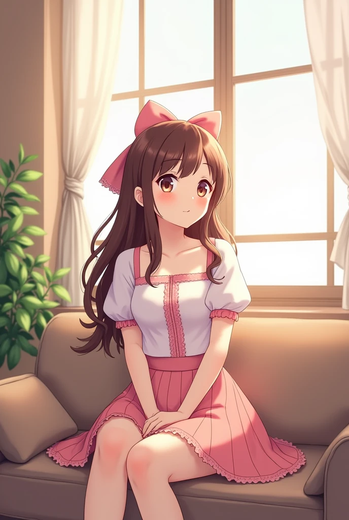 masterpiece, best quality, highres,
mastrubation, orgasm,
bed,
BREAK straddling,dutch angle,
looking at viewer,
BREAK <lyco:結城美柑 mikan_v1_locon:0.6>,yuuki mikan,brown hair, long hair, (brown eyes, yellow eyes:1.4), blush, bangs, thighs,flat chest, small breasts,
BREAK blue skirt,pink shirt, short sleeves, puffy sleeves, hair bobbles, pink shirt, frills, blue skirt, pleated skirt, skirt, miniskirt, (frilled skirt:1.2), layered skirt,