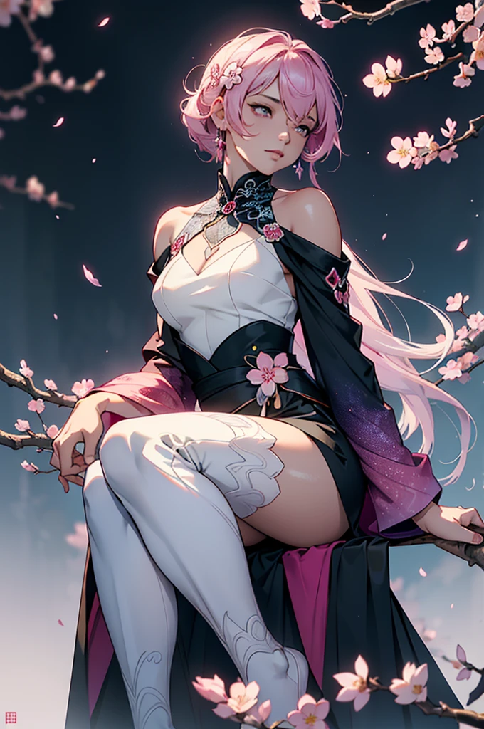 (best quality,4k,8k,highres,masterpiece:1.2),ultra-detailed,(realistic,photorealistic,photo-realistic:1.37),1girl,asian,blue eyes,pink hair,topless,small breasts,beautiful detailed eyes,beautiful detailed lips,extremely detailed face,longeyelashes,erotic,sensual,elegant,graceful, Light Grayish Blue background