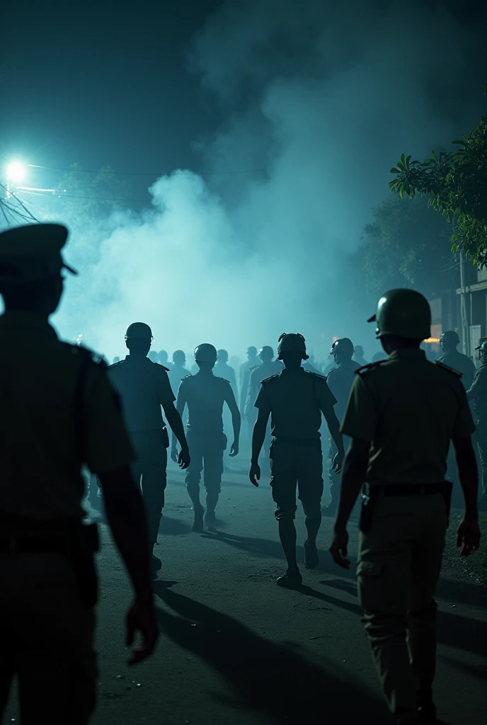 Students vs police firing in protest of mbbs doctors
