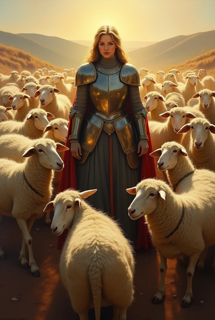(shepherd holding a stick, wandering, sheep, sheep, sheep,sheep,sheep,sheep,sheep, many sheep and dogs and birds, blood, dirty clothes, a mature sad female, back of female, ethereal, large breasts, vivid color, bare shoulders, arms down, armpits, thighs, [light smile], expressionless, masterpiece, 8k resolution, fantasy art, ((high jumper's body proportions)), ((obesity: 0.0)), ((((no panties)))), ((no panties))), ((( No pants))),(((No socks)))),(No skirt)))),((No shoes)))),((Dynamic posture)))), (Full body))), , (Greek feet), (Carefully groomed nails),((Delicate and small toes, perfect toes))), (Camel toes),((Correct anatomy)),((Correct dissection))),( Clothing: high slit design, white flowers cut at the waist, perfectly blending with the figure))), (((the world of clouds and mist))), (the clothes are painted with dirty and blood )))),