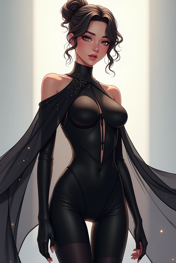 (best quality, 4k, high resolution, art: 1.2), ultra-detailed, realistic (photo-realistic: 1.37), perfect eyelashes, perfect makeup, white skin, expressive blue eyes, burgundy lips, mature woman's charms , Allure Allure, slender and toned body, long and toned legs, flat abdomen, large perfectly round E-shaped breasts, very tall, slender, with wide hips, ((full body)), an incredibly beautiful and deeply sexy woman, stunning, provocative, with large and round breasts, large and hard nipples, topless, thin waist, long legs, slender and defined body, complete body, descends a luxurious staircase of a mansion. ((full-length showcase)), Candles in candelabras, lights and shadows, detailed and cinematic light. Work of art, UHD, ultra detailed, enchanting, sensuality.