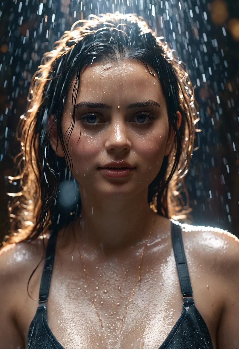 Best quality, masterpiece, ultra high res, (photorealistic:1.4), raw photo, 1girl,
wet hair, wet body, water drop on the skin, directed by shane mcmellen, in the style of neon-lit pop art, photo taken with ektachrome, distorted portraiture, surreal sculpture, gothic dark and moody tones, softbox lighting, instax film
crying