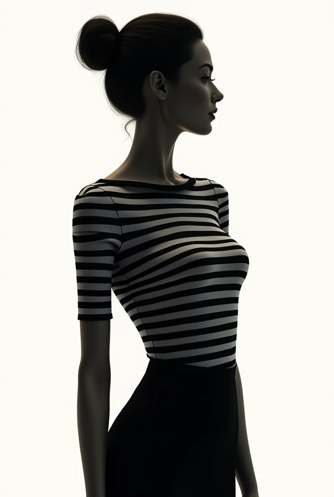 Create a simplified human figure painting