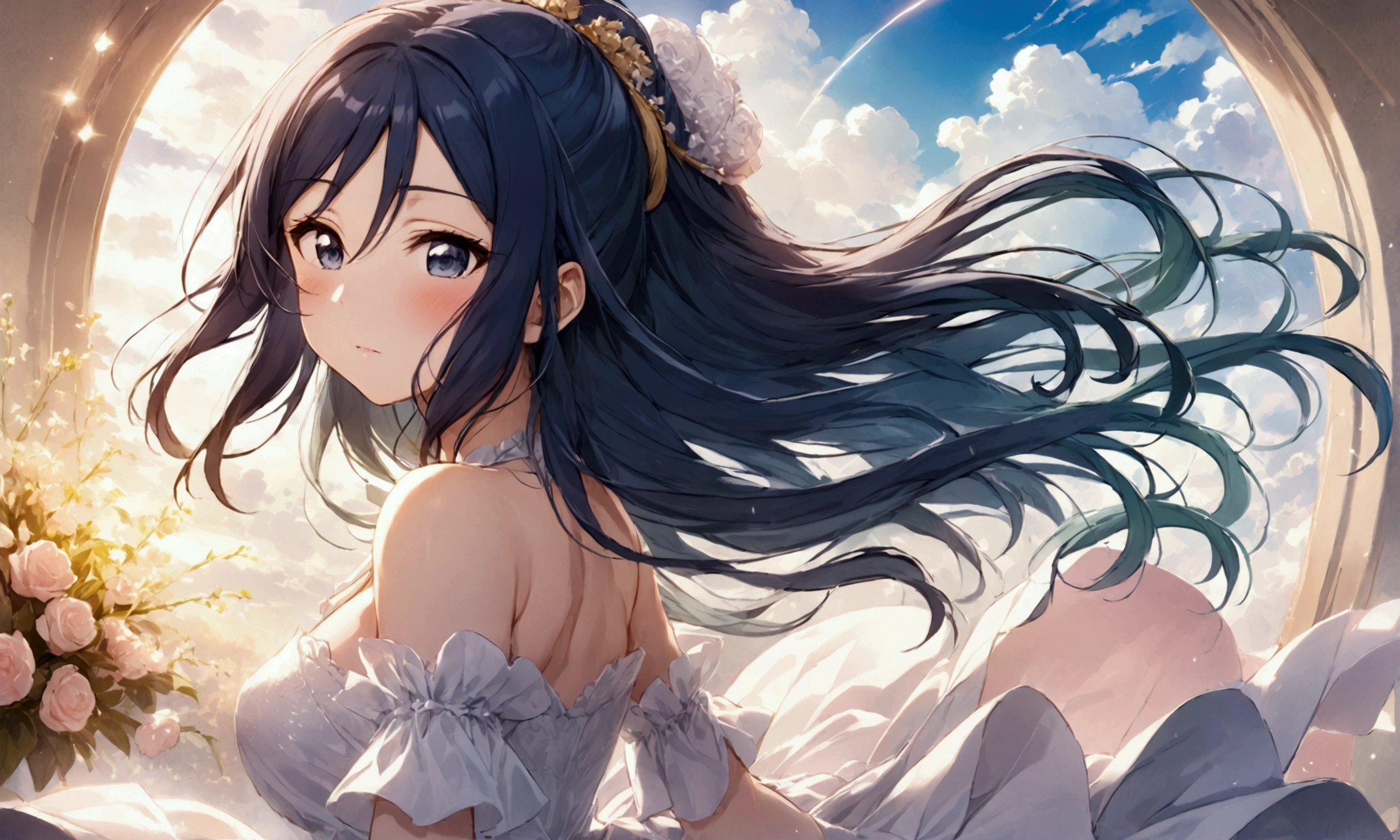 Love Live adult Kanan Matsuura, masterpiece, highest quality, figured, solo, transformed