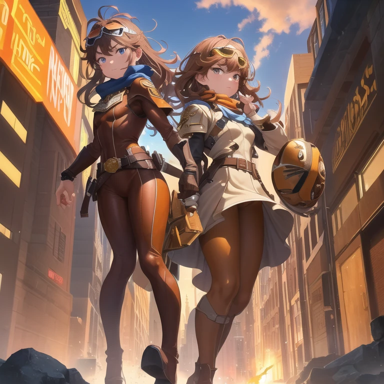 1girl, medium breasts, leotard, bare legs, tight belt, boots, gloves, city backdrop, solo focus, single, running, super speed, full body shot, cowboy shot, superhero, beautiful detailed eyes, mature lady, diffraction spikes, the flash