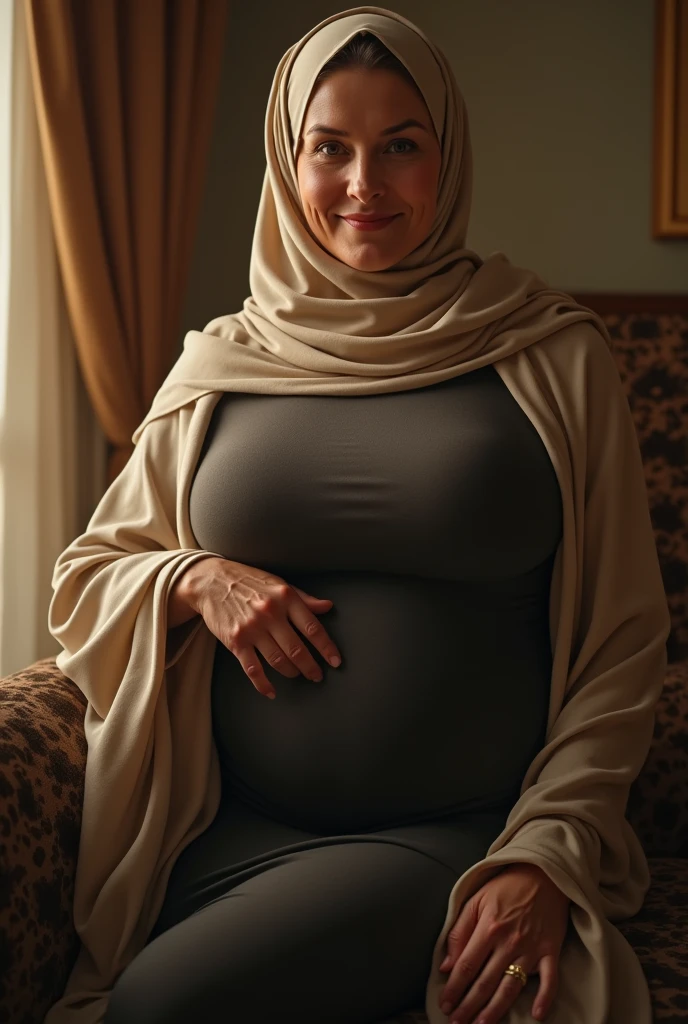 Straddling NAked (((Naked pussy:1.2))), (((Fat:1.3))), (((Naked Strapless))), (((Old lady:1.5))), (((HIJABS Stylish))), adorable, 1 girl, (face to face), , baby face, hmedium body portrait))), (face details: 1), (eye details:1), ((naked big breasts)). wearing transparent transparency, .. Cute posed. proportional body. Ultra High Res. realistic: 1.4, UHD , lace floral pattern