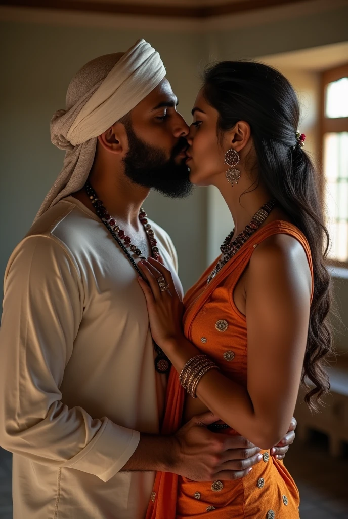 Sikh devar licking bhabhi pussy