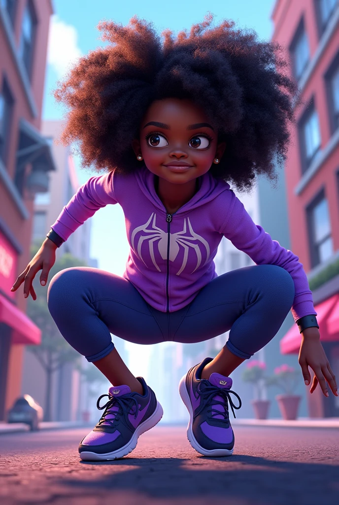 A black power black cartoon
