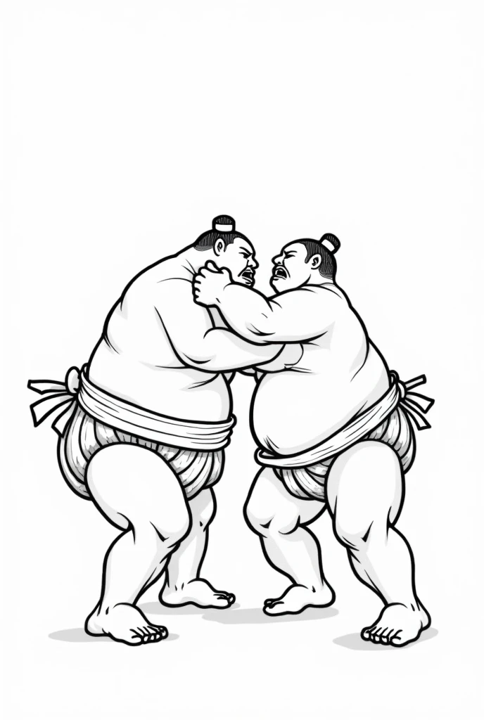 Sumo Two people anime