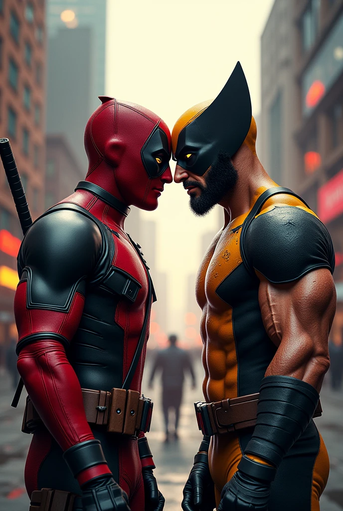 x man logan marvel and death pool marvel