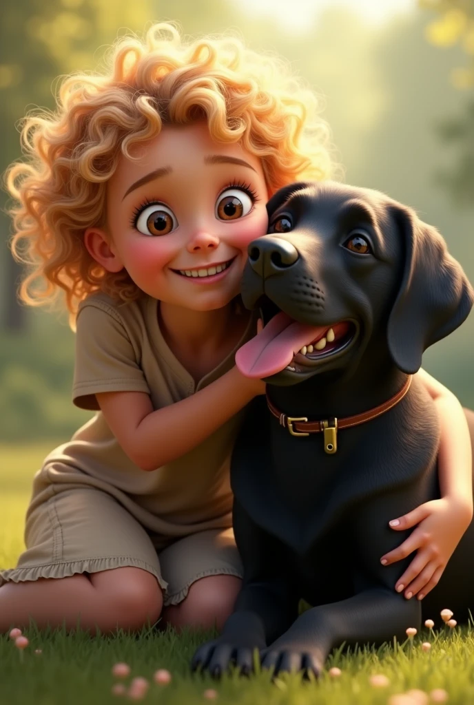 Lostgirls, An 11-year-old girl holds a dog that fits its head in the middle of its open legs and licks its panties, Rosa Genial. a puppy licking her private parts, Dorothy Gale, Wholesome, Assistente de OZ, flor